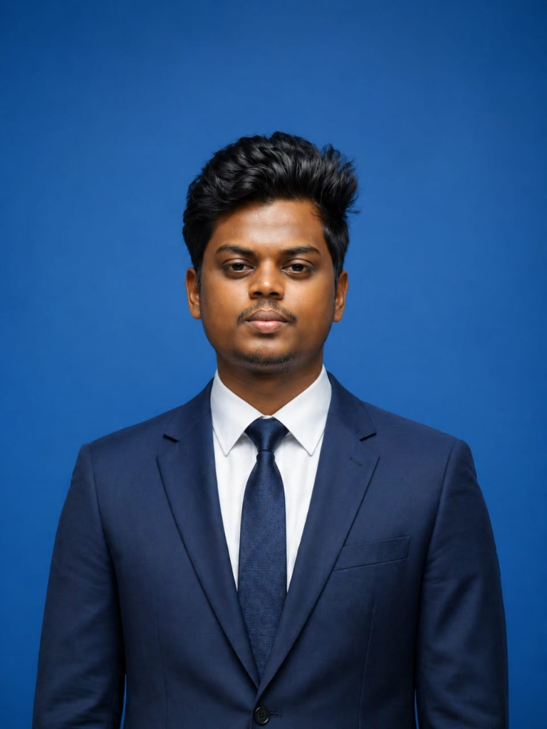 Portrait of Jagan G.